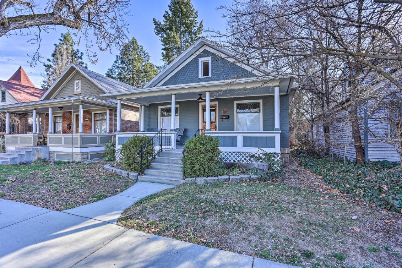 Vintage-Chic Home With Patio - Walk To Hyde Park! Boise Eksteriør bilde